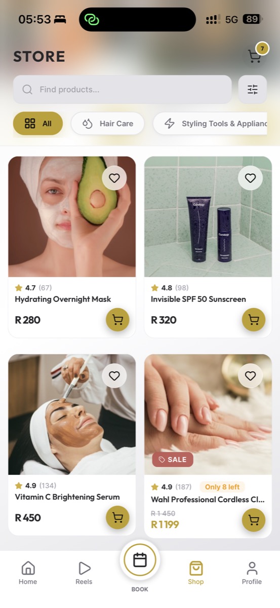 Shop professional products